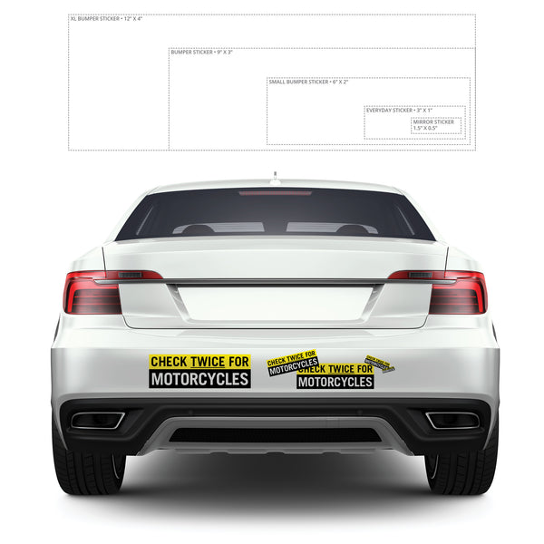 Jumbo Bumper Sticker (12" x 4")